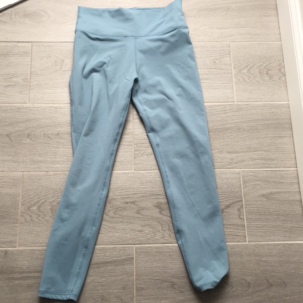 Fabletics Light Blue High Waisted Leggings